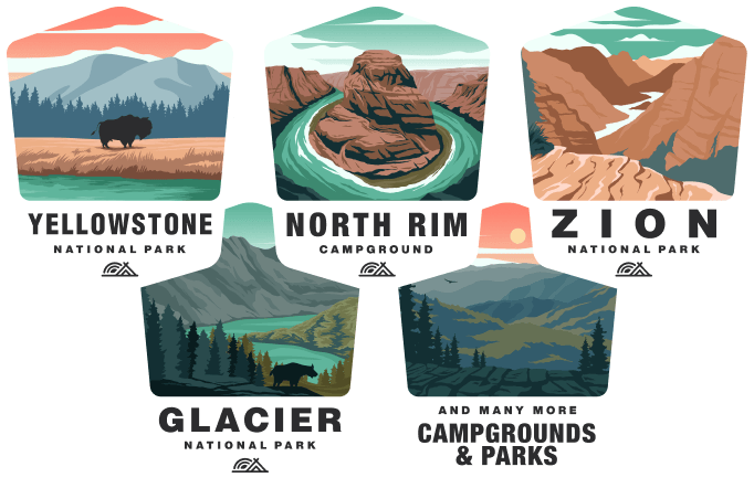 National Parks Badges