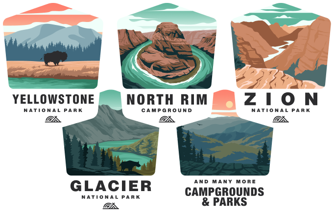 National Parks Badges